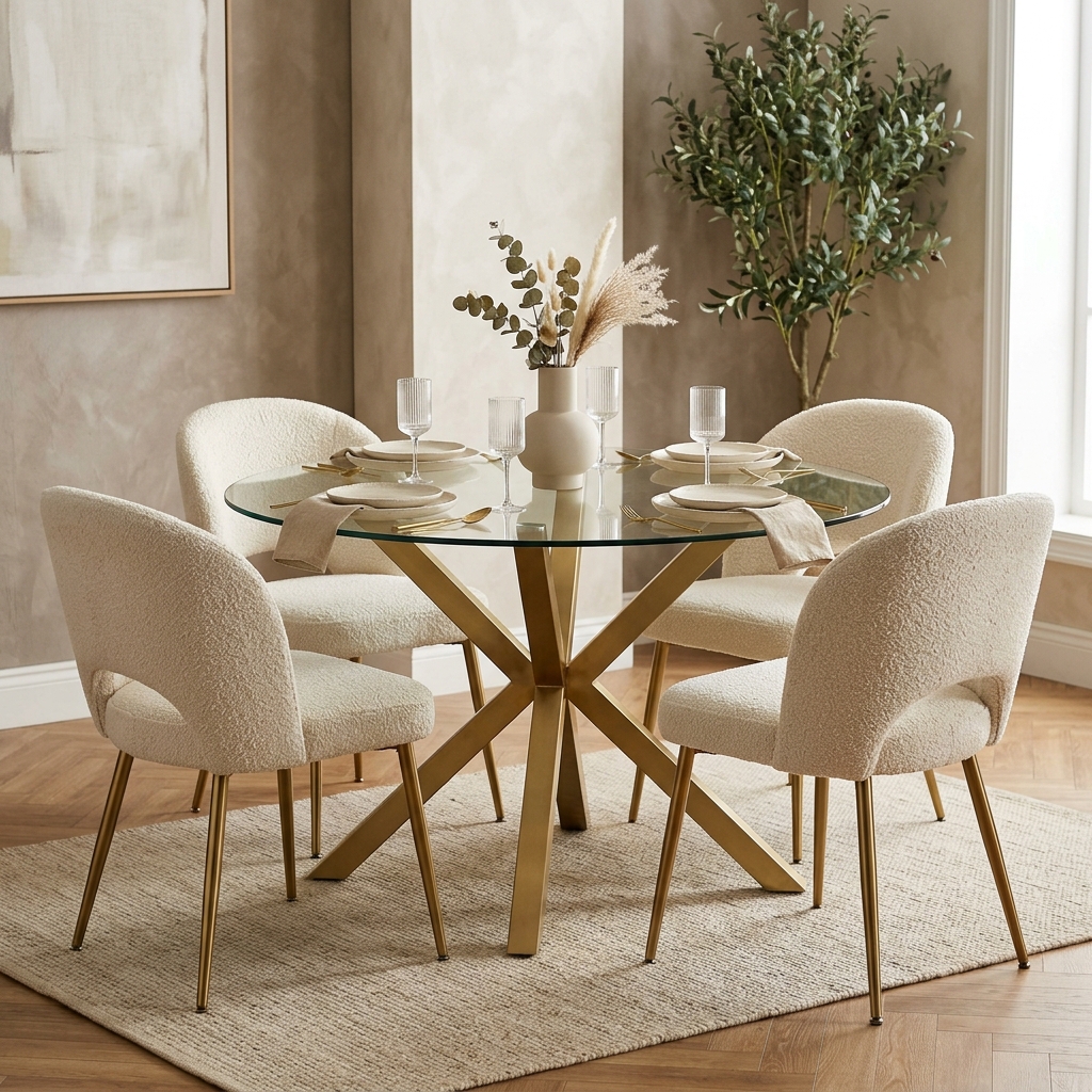 4-Seater Dining Set