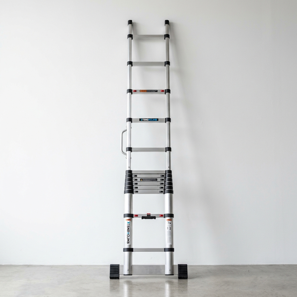 Telescopic Extension Aluminium Ladder